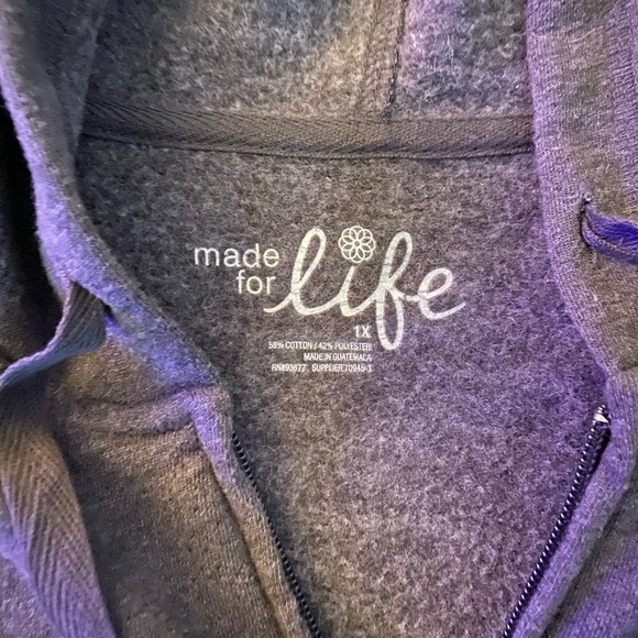 Women’s 1X zip up jacket - Picture 2 of 2